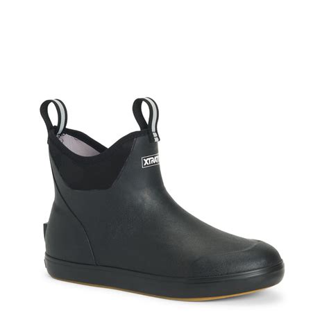 Xtratuf Men's 6 Inch Ankle Deck Boot - Black/Camo | eBay
