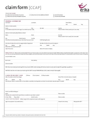 Travel Insurance Claim Form - Fill and Sign Printable Template Online