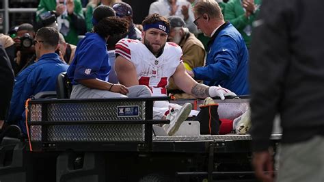 Giants Rookie Cam Skattebo Carted Off with Severe Leg Injury in Loss to ...