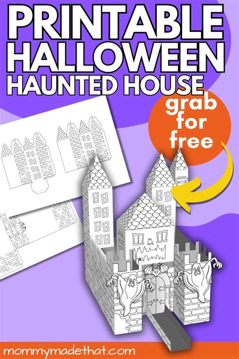 Printable Halloween House (3D Printable Spooky Castle)