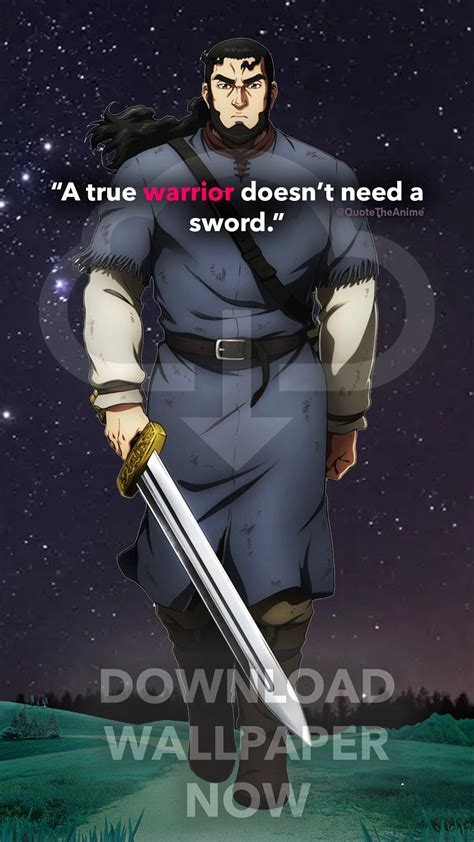 🔥 Free Download Quote The Anime Vinland Saga Wallpaper Thors A True by ...
