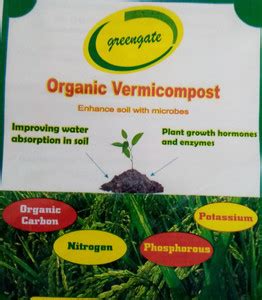 Greengate Vermicompost 01 Fertilizer Price in India - Buy Greengate ...