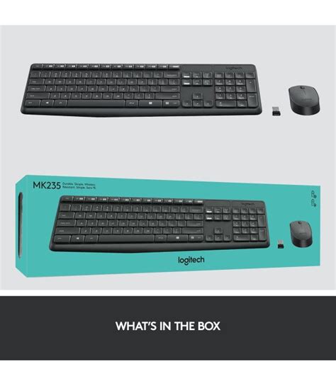 LOGITECH KEYBOARD COMBO USB MK235