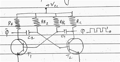 Astable Multivibrator Using Transistor Multisim 的图像结果