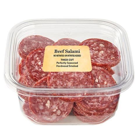 Wegmans Beef Salami Thick Cut | Fig App