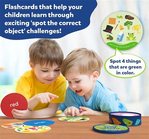 Skillmatics Flash Cards for Toddlers - Spot & Learn Letters, Numbers ...