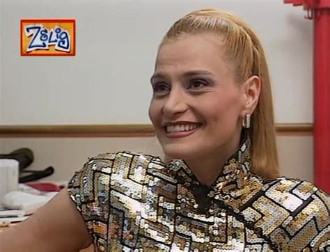 L'intervista di Dario Vergassola a Simona Ventura a "Zelig 2000"