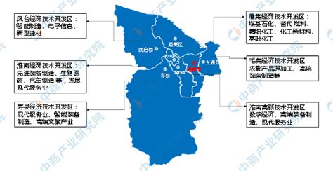 【产业图谱】2022年淮南市产业布局及产业招商地图分析-中商情报网