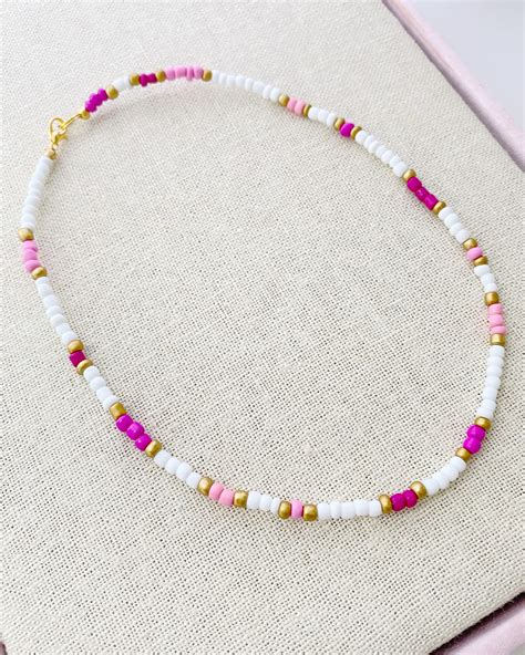 Simple seed bead necklaces – Artofit
