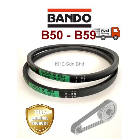 Bando Belt B50 B51 B52 B53 B54 B55 B56 B57 B58 B59 Industrial Belting B ...