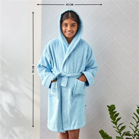 Buy Slate Kids Cotton Bathrobe from Home Centre at just INR 1499.0