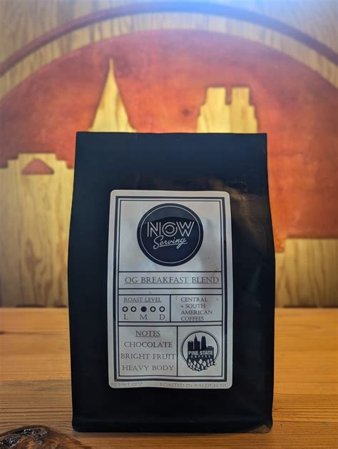 Now Serving OG Breakfast Blend - Pine State Coffee