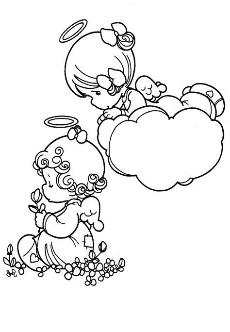 Precious Moments Coloring Pages Printable