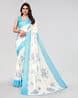 Buy Firozi Sarees for Women by Winza Designer Online | Ajio.com