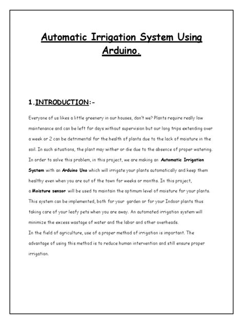 Image result for Arduino Irrigation Controller