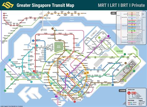 Solve Greater Singapore Transit Map jigsaw puzzle online with 588 pieces