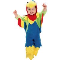 Child's Love - Cute Baby In Parrot Costume - Baby Posters | OshiPrint.in
