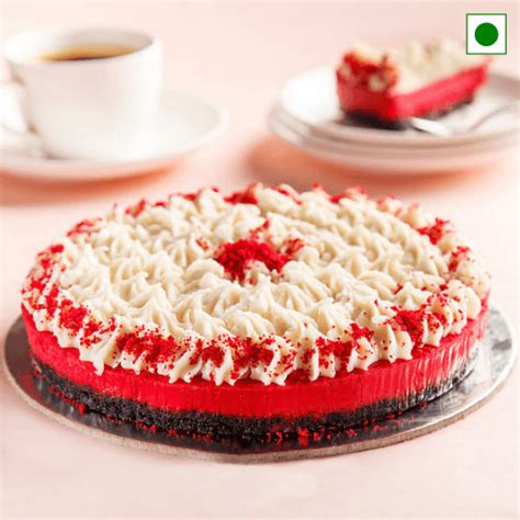 Eggless Red Velvet Cheesecake – Whipped