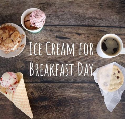 National Eat Ice Cream for Breakfast Day, Liv's Drink Emporium, Sun ...