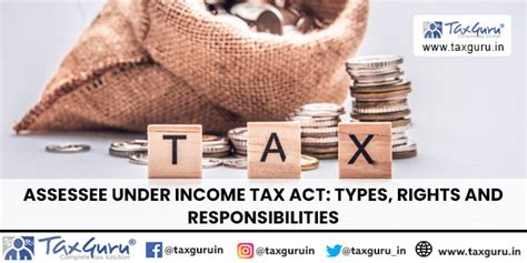 Assessee under Income Tax Act: Types, Rights and Responsibilities