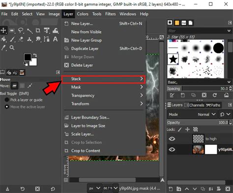GIMP Layering Tutorials Step by Step 的图像结果