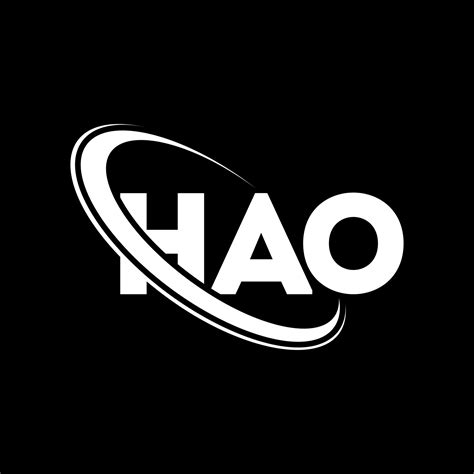 HAO logo. HAO letter. HAO letter logo design. Initials HAO logo linked ...