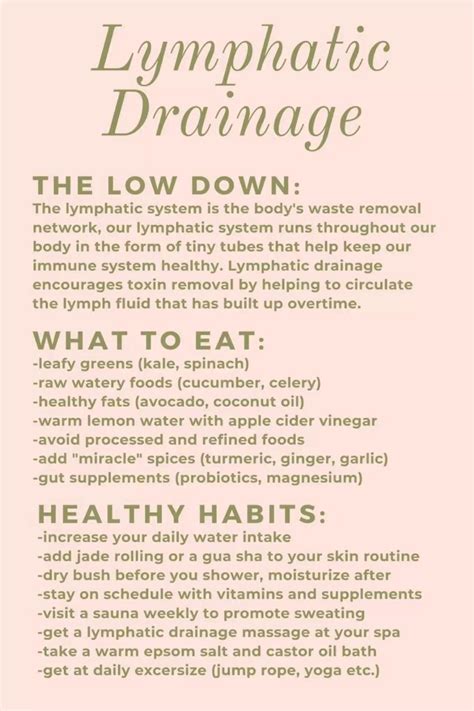 Benefits of lymphatic drainage massage at home – Artofit