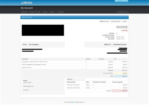 HTML Invoice Tutorial 的图像结果