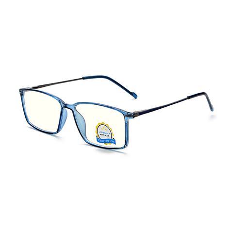 GREY JACK Rectangle Blue light Filter Glasses for Men Women 72015 ...