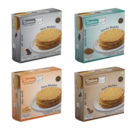 Buy Mari-1, Plain-1, Ajwain-1, Jeera-1 Bhakri Online from Tastee at ...