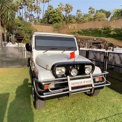 Dharmaveer Anand Dighe :धर्मवीर आनंद दिघे यांची 'आर्माडा' बघितलीत का ...