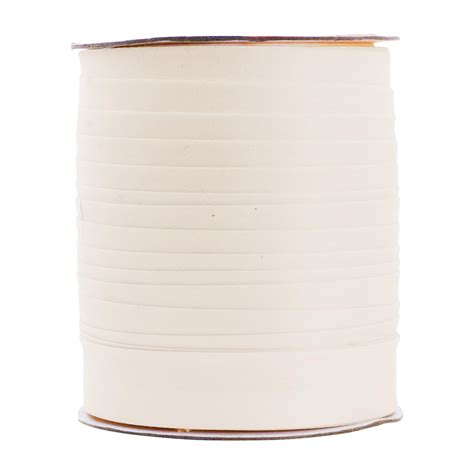 Snapklik.com : Mandala Crafts 55 Yards 1 Inch Cream Double Fold Bias ...