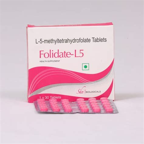 FOLIDATE-L5 Tablets Remedial Healthcare