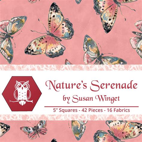 5in Squares Nature's Serenade 42pcs