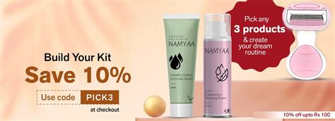 Buy Intimate Care Products Online in India – Namyaa Skincare