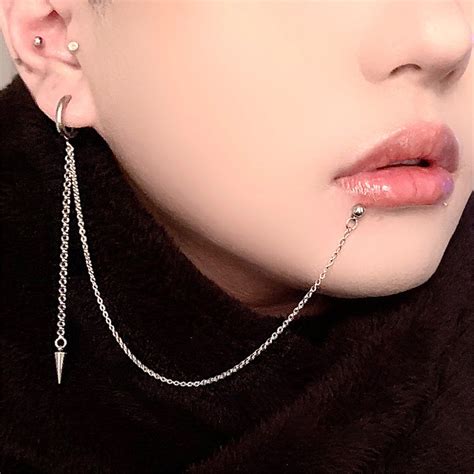 Ear To Nose Chain