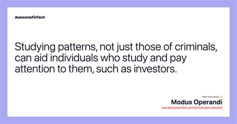 Image result for Modus Operandi Pronounce