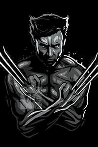 Posters Of Wolverine, With Double Sided Tape, Unframed, HD Print, Size ...