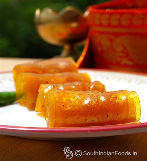 Homemade mango papad-How to make-step by step photos