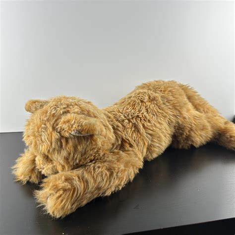 Vintage Russ Berrie Abby Orange Tabby Cat 21" Plush Stuffed Animal Toy ...