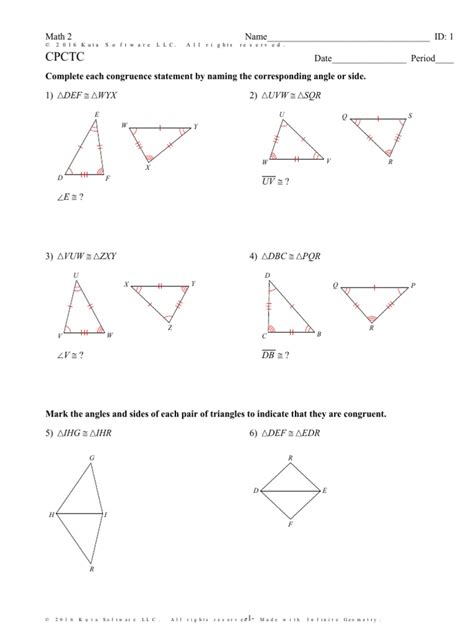 Geometry Kuta Software Answers 的图像结果