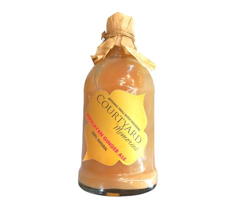 Himalayan Ginger Ale - Unsweetened - Courtyard Memories - 410ml ...