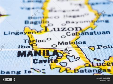 Close Manila On Map, Image & Photo (Free Trial) | Bigstock