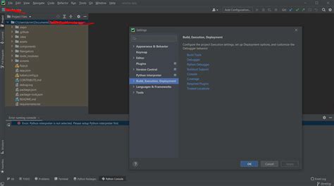 Image result for PyCharm Python Interpreter Setup