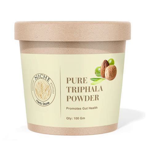 Niche Herbs Store Triphala Fruits Powder 100 Grams | Triphala Churn ...