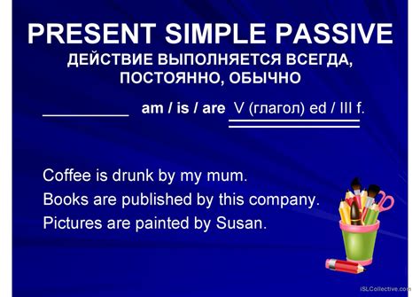 Image result for Present Simple Passive Examples