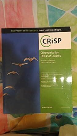 Buy Communication Skills for Leaders (Crisp Fifty Minute Series) Book ...