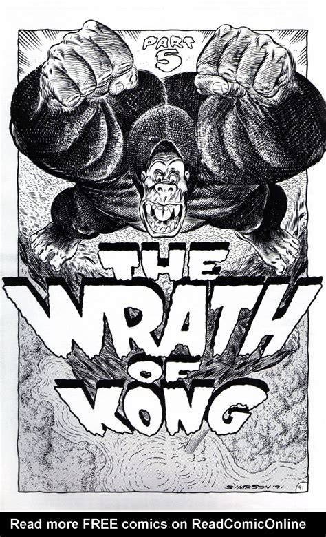 Read online King Kong (1991) comic - Issue #5
