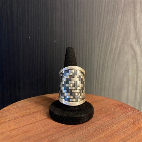 Dyut Silver Ring - 925 Sterling Silver | My Motifs – Mymotifs