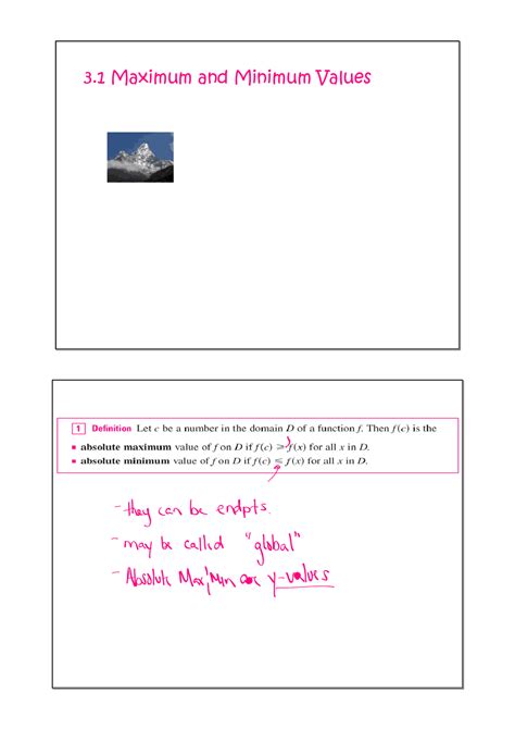 Maximum and Minimum Calculus 的图像结果
